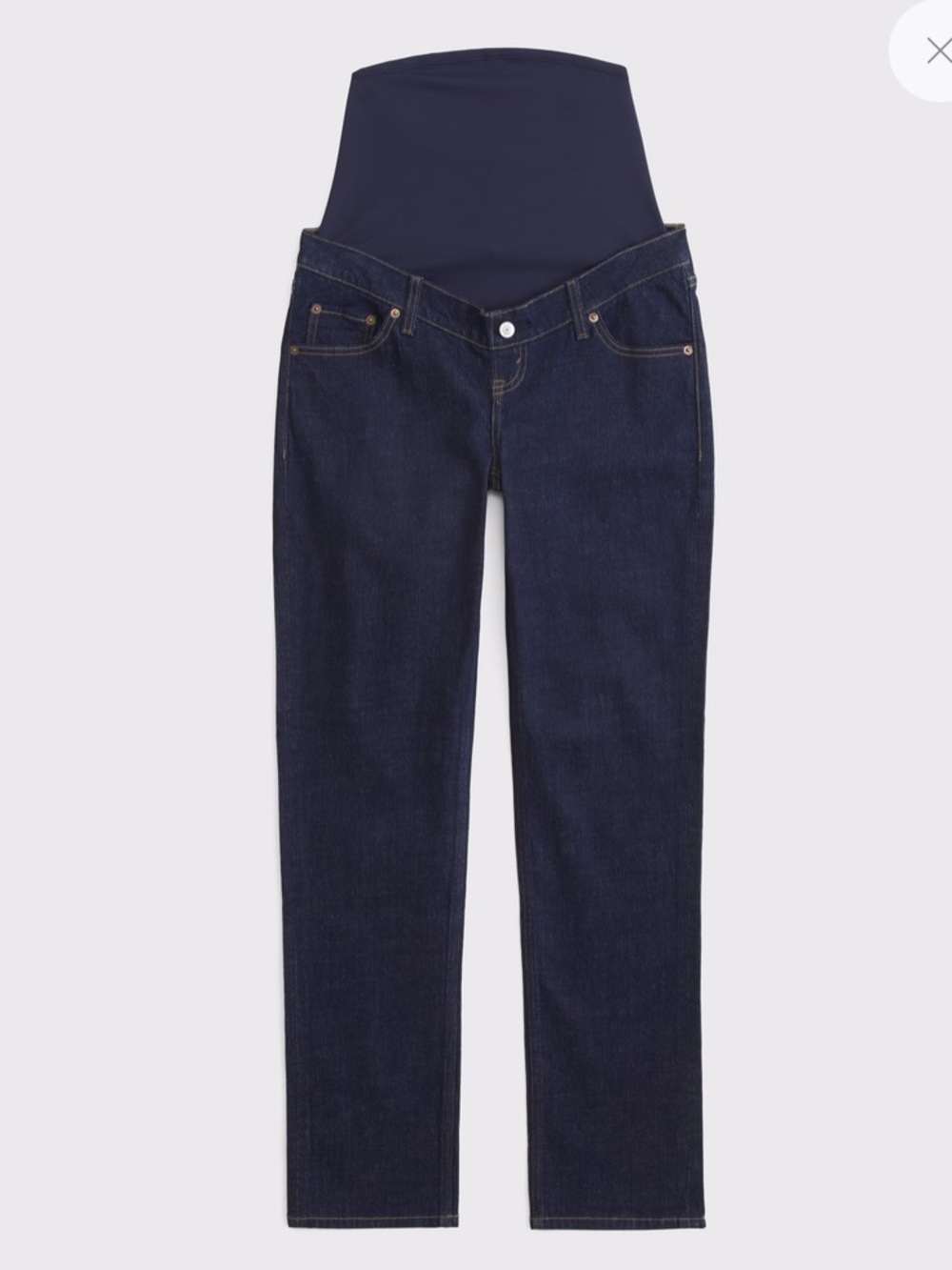 Abercrombie & Fitch Maternity 90s Straight Jeans